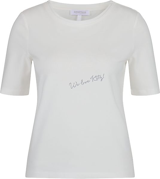 Sportalm Kitzbühel Rundhalsshirt mit schimmerndem Frontprint günstig online kaufen
