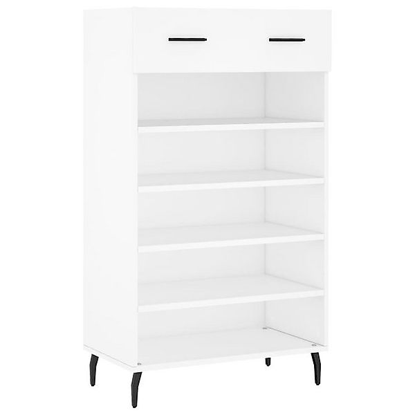 vidaXL Schuhschrank Schuhschrank Weiß 60x35x105 cm Holzwerkstoff (1-St) günstig online kaufen