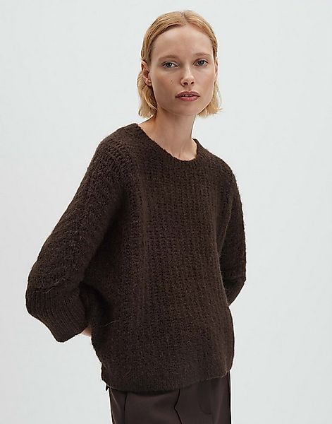 someday Strickpullover TUMELDA Boxy Chunky Knit aus Woll-Alpaka Mix weite P günstig online kaufen