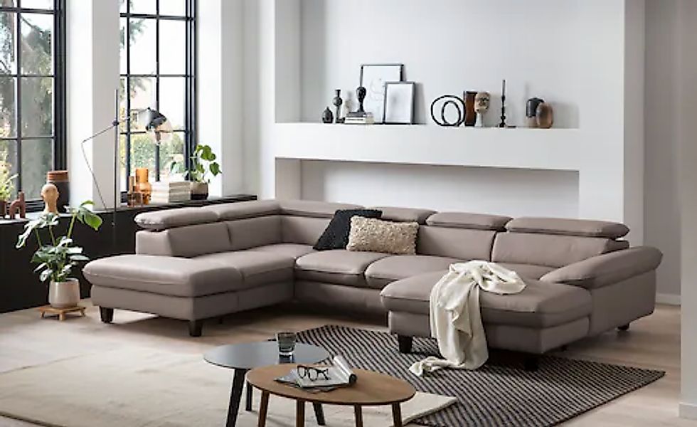 Home affaire "Pilot U-Form" mit Kopfteilverstellung, wahlweise mit Bettfunk günstig online kaufen