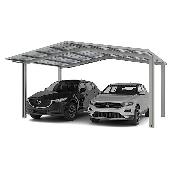 Ximax Carport Linea-80 M-Ausführung Edelstahl-Look günstig online kaufen