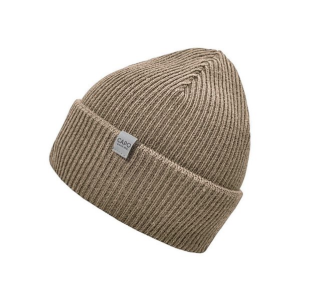 CAPO Strickmütze Strickmütze, Umschlag Merinowolle (1-St) Merinowolle günstig online kaufen