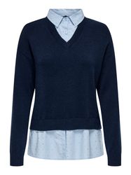ONLY 2-in-1-Pullover ONLDAGMAR LS COLLAR MIX günstig online kaufen