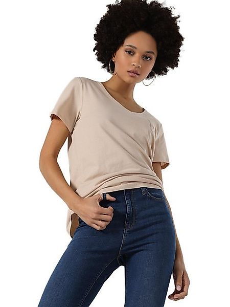 Colins T-Shirt Damen T-Shirt, Kurzarm Oberteile Damen günstig online kaufen