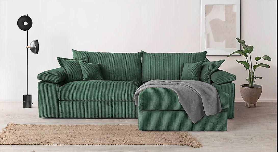 Home affaire Ecksofa "Soft&Cosy XXL L-Form - Breite 303 cm", Mega-Sofa, in günstig online kaufen