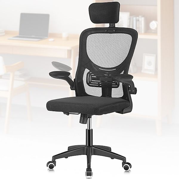WILGOON Bürostuhl Ergonomischer Stuhl mit klappbaren günstig online kaufen