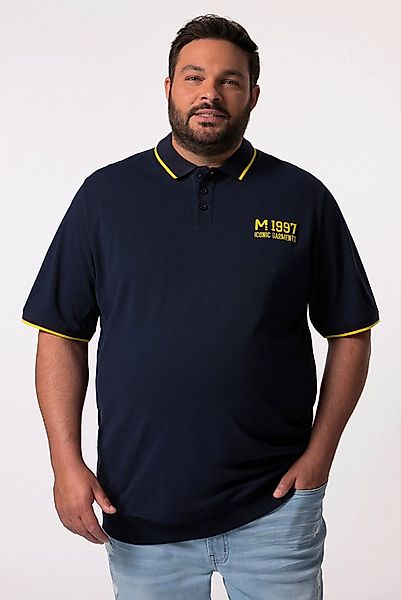 Men Plus Poloshirt Poloshirt Bauchfit Halbarm Pikee günstig online kaufen