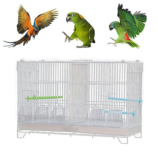 JEOBEST Vogelkäfig Brutkäfig für Vögel, Vogel Käfig Trennkäfig, Vogelheim, günstig online kaufen