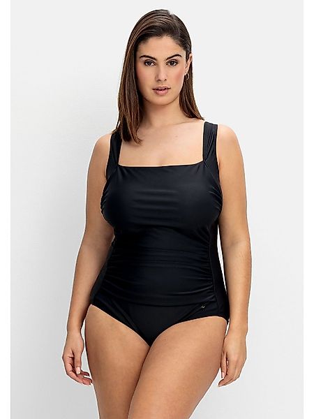 Sheego Badeanzug Große Größen mit Raffung günstig online kaufen