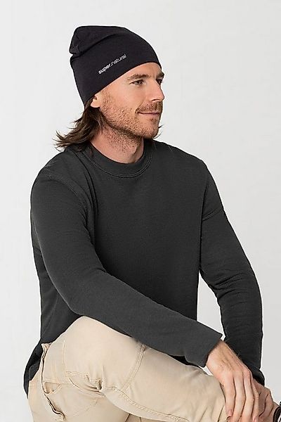 SUPER.NATURAL Beanie Merino Mütze EVERYDAY HAT wärmender Merino-mix günstig online kaufen