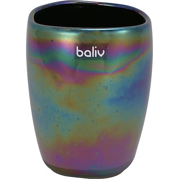 baliv Dark Wonder trend Zahnputzbecher Keramik Flip-Flop-Effekt günstig online kaufen
