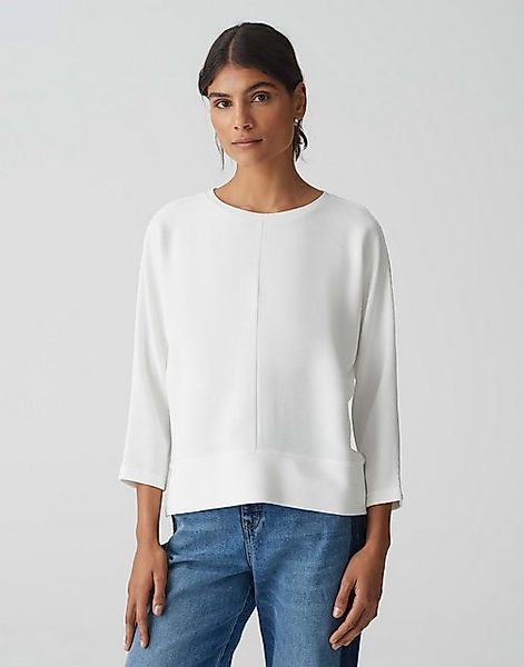 OPUS 3/4-Arm-Shirt Sinni Boxy Silhouette cropped Länge Jersey günstig online kaufen