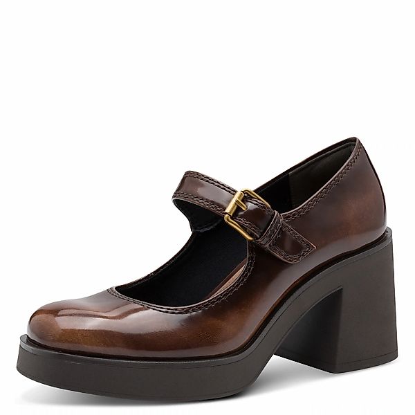 Tamaris Spangenpumps, Blockabsatz, Partyschuh, Pumps in veganer Verarbeitun günstig online kaufen