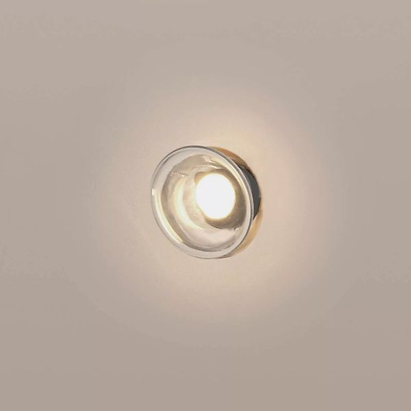 Karman Agua LED-Wandleuchte, IP44, Glas klar günstig online kaufen