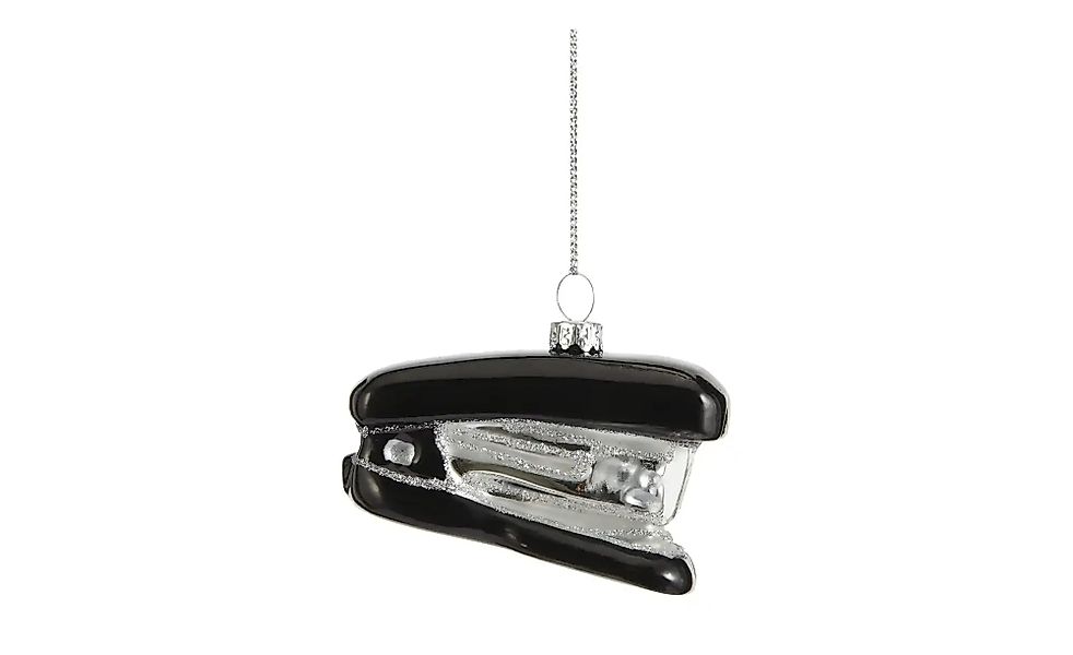 HOME STORY Weihnachtsbaumschmuck Tacker   ¦ schwarz ¦ Glas,Aluminium ¦ Maße günstig online kaufen