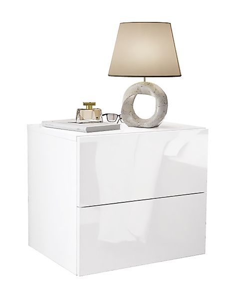 Lookway Nachttisch LINA LUX Hängeschrank Hochglanz, günstig online kaufen