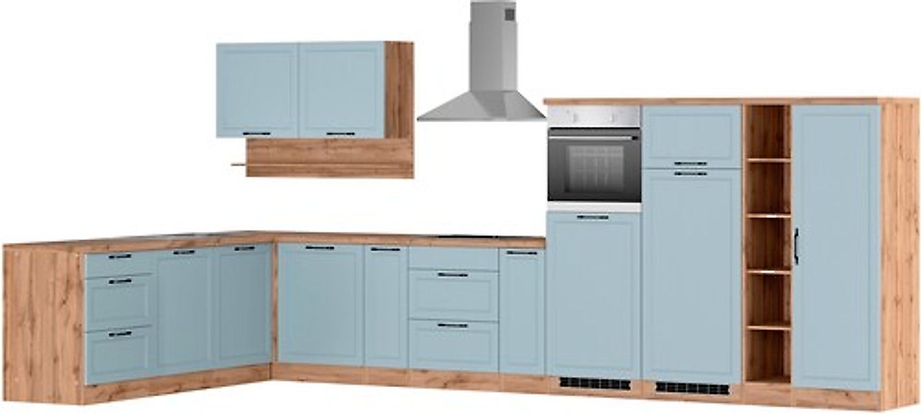 KOCHSTATION Winkelküche "KS-Lana", Stellbreite 240/440 cm, wahlweise mit E- günstig online kaufen