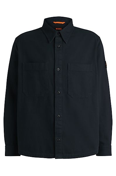 BOSS ORANGE Langarmhemd Lerato_M in Oversize-Fit günstig online kaufen