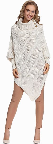 Merry Style Strickponcho Damen Poncho C46l4 günstig online kaufen
