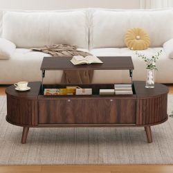 Merax Couchtisch anhebbarer Sofatisch mit Liftfunktion günstig online kaufen
