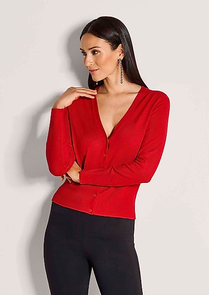 MADELEINE Strickjacke Strickjacke aus Viskose-Stretch günstig online kaufen