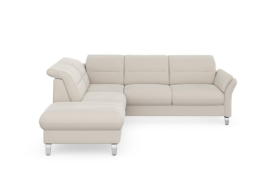 sit&more Ecksofa "Grenoble L-Form mit Federkern", wahlweise mit Bettfunktio günstig online kaufen