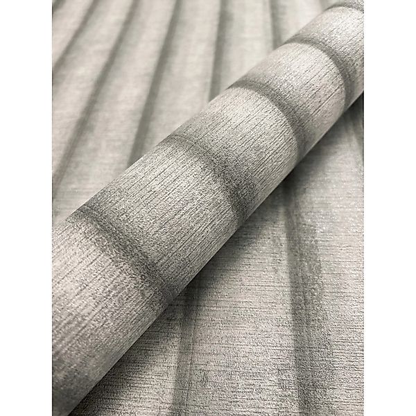 Newroom Vliestapete Lennix Silver Streifen Streifen günstig online kaufen