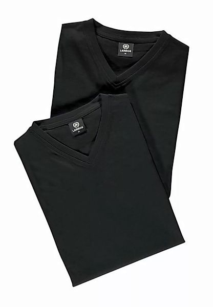LERROS T-Shirt LERROS V-Neck Doppelpack T-Shirt in Premium Baumwollqualität günstig online kaufen