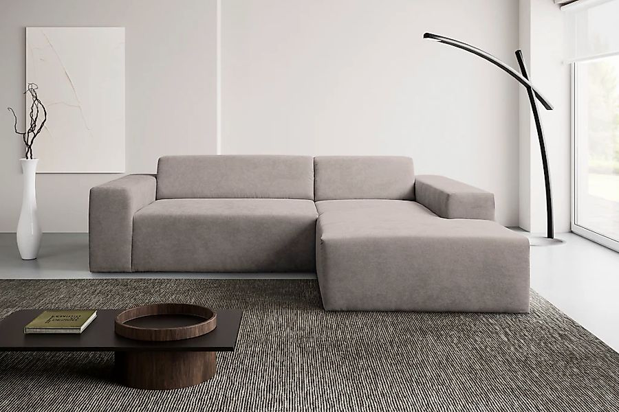 WERK2 Ecksofa "Zeus-L modern & zeitlos, Breite 253 cm, bequemes Sofa" moder günstig online kaufen