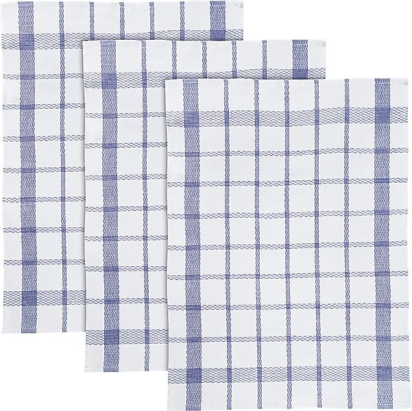 Erwin Müller Geschirrtuch Geschirrtuch 3er-Pack, Halbleinen günstig online kaufen