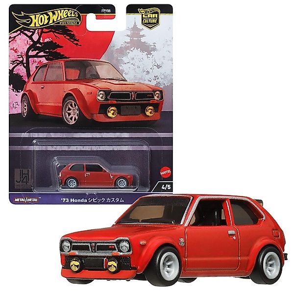 Hot Wheels Spielzeug-Rennwagen Honda Civic 1973 günstig online kaufen