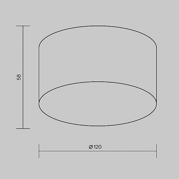 LED-Außendeckenleuchte Zon, weiß, Ø 12 cm, 3.000 K, Metall günstig online kaufen