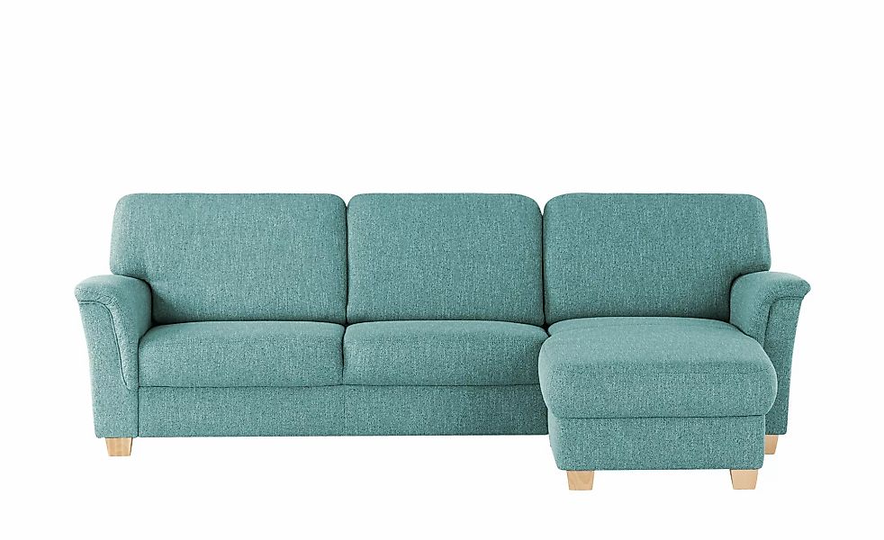 smart Ecksofa  Valencia ¦ türkis/petrol ¦ Maße (cm): B: 265 H: 90 T: 173.0 günstig online kaufen