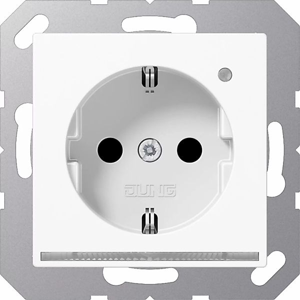 Jung SCHUKO-Steckdose 16A 250V LED-Orient.licht ws A 1520-O WW LNW - A1520- günstig online kaufen