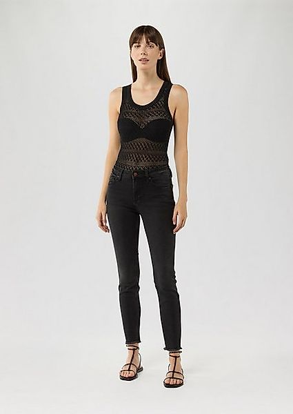 QS 7/8-Hose Ankle-Jeans Sadie / Mid Rise / Skinny Leg / Super Stretch günstig online kaufen