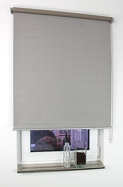 Seitenzugrollo Struktur, Liedeco, verdunkelnd, mit Bohren, günstig online kaufen