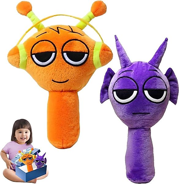 Wiztex Kuscheltier Sprunki Plüschfigur 20 cm günstig online kaufen