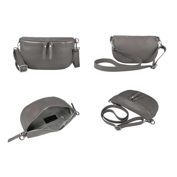 ITALYSHOP24 Bauchtasche Damen Leder Gürteltasche Hüfttasche günstig online kaufen