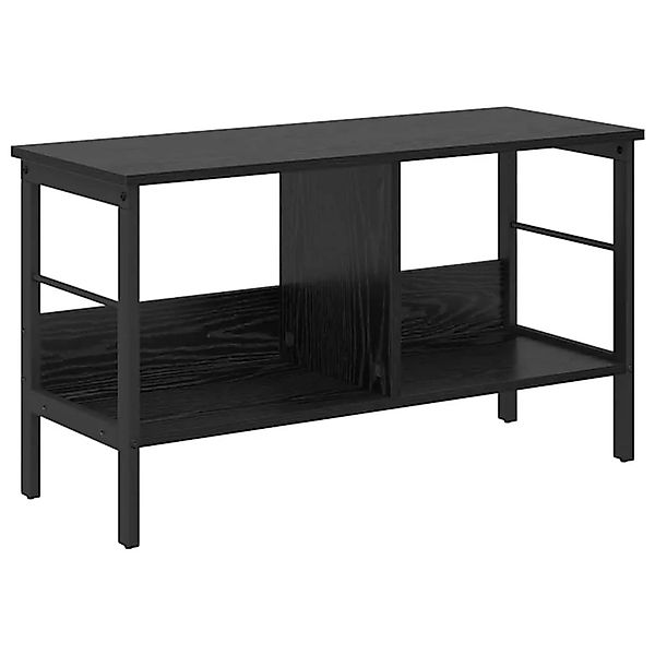 vidaXL Bücherregal Schwarz Eichen-Optik 82 x 32 x 47 cm Holzwerkstoff 88400 günstig online kaufen