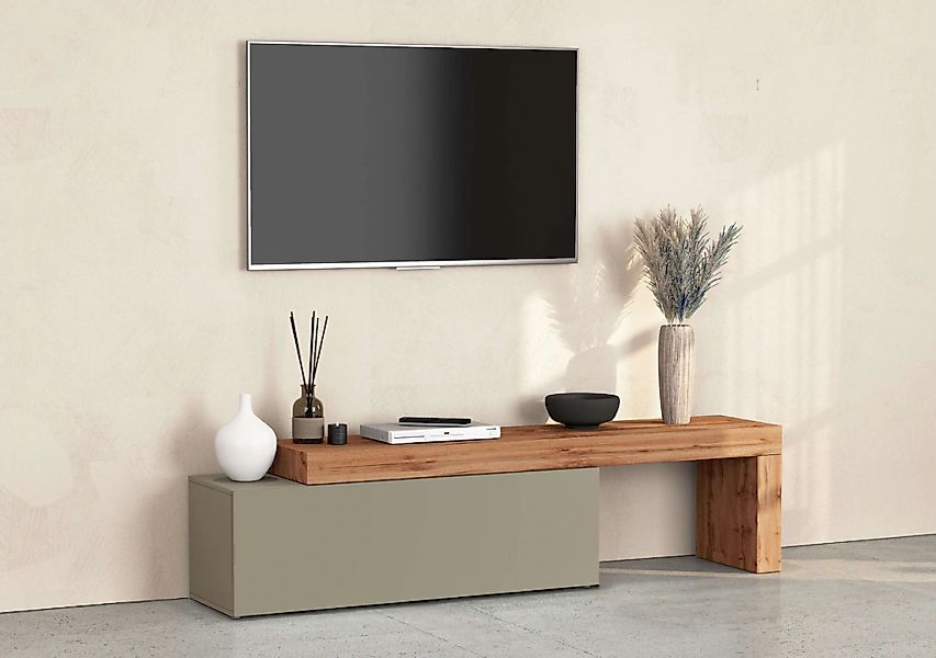 INOSIGN TV-Board "Chronos TV-Board, Lowboard", (1 St., Breite verstellbar v günstig online kaufen