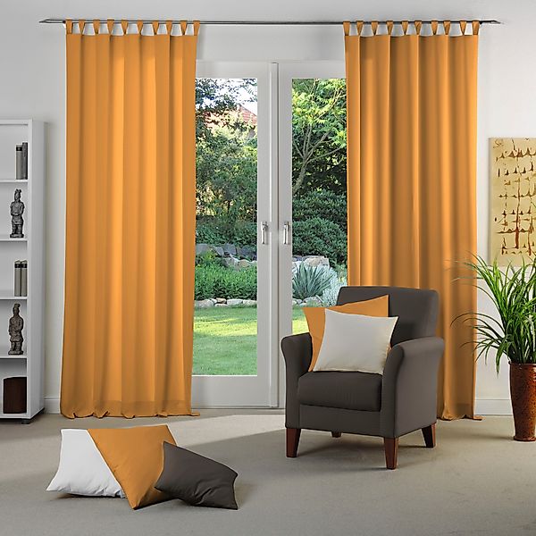 Wirth Vorhang Dim out, Schlaufen (1 günstig online kaufen
