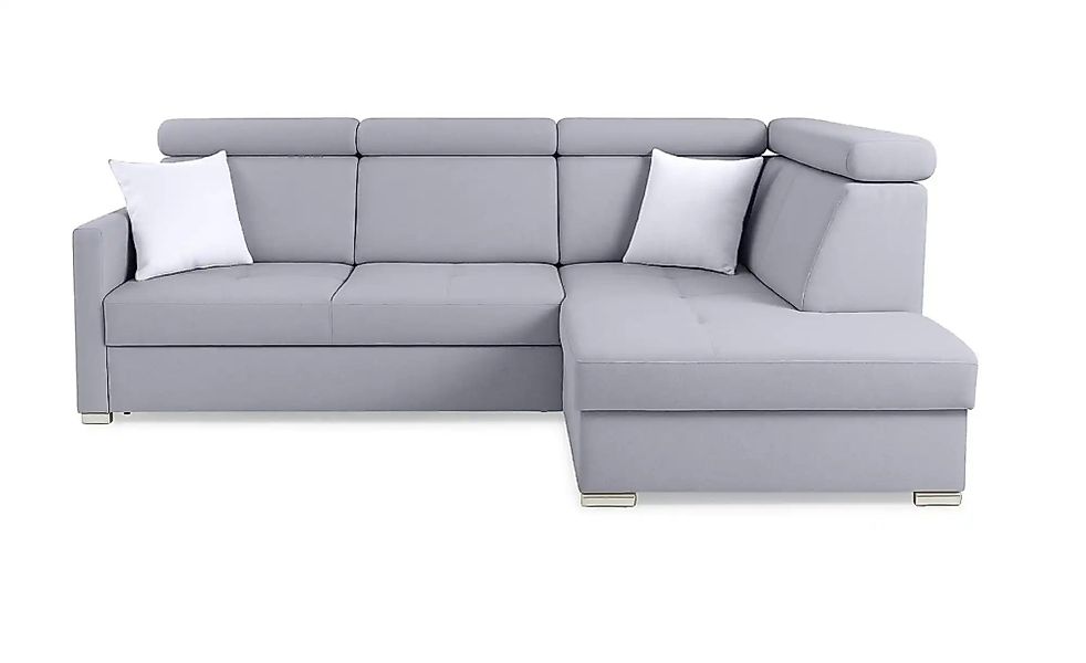 Ecksofa mit Schlaffunktion Mils ¦ grau ¦ Maße (cm): B: 238 H: 97 Polstermöb günstig online kaufen