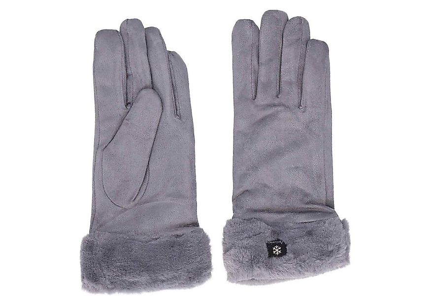 Antonio Strickhandschuhe Antonio Damen Winter Fingerhandschuhe dark grey günstig online kaufen