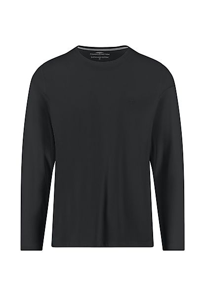 FYNCH-HATTON Langarmshirt mit Logo Stickerei günstig online kaufen