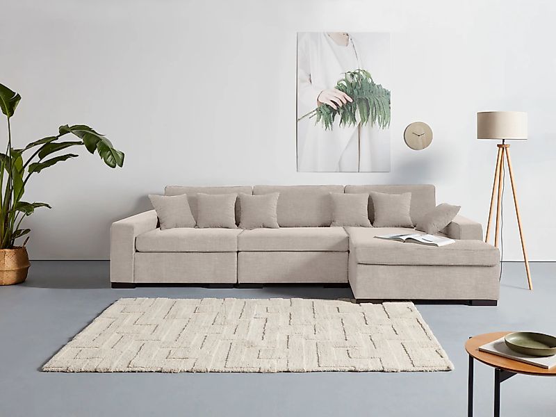 Guido Maria Kretschmer Home&Living Ottomane "Skara L-Form", Lounge-Sofa mit günstig online kaufen