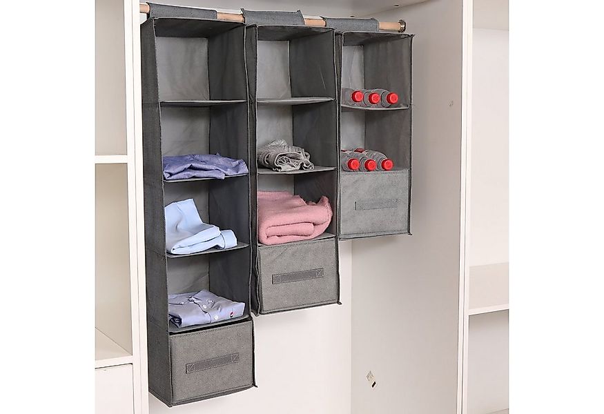 BTTO Hängeregal Hängeaufbewahrung Kleiderschrank Organizer,Hängender Stoffs günstig online kaufen