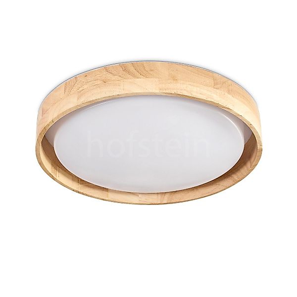 hofstein Deckenleuchte dimmbare Deckenleuchte aus Holz/Metall/Kunststoff günstig online kaufen