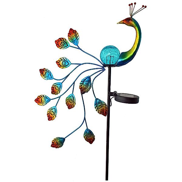 abc HOME LED Gartenleuchte Pfau, LED, günstig online kaufen