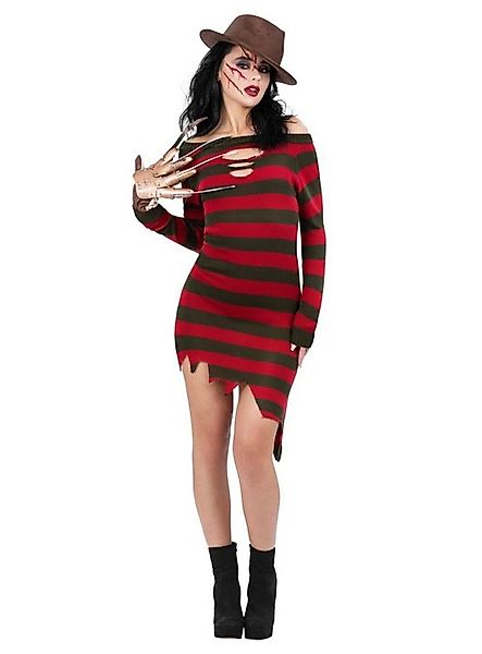 Smiffys Kostüm Freddy Krueger Kostümkleid für Frauen, Traumhaftes Kleid im günstig online kaufen