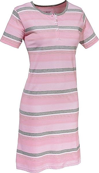 REDBEST Nachthemd Damen-Nachthemd Single-Jersey Streifen günstig online kaufen
